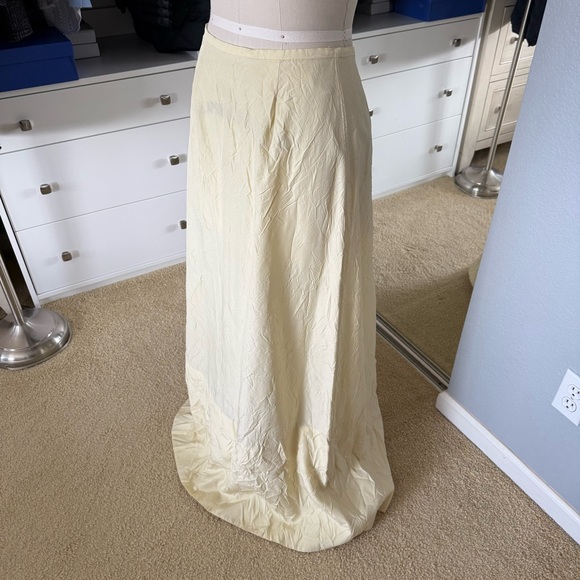 Banana Republic Yellow Skirt Size: XS - Picture 3 of 10